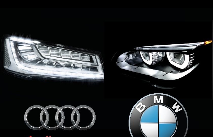 BMW Intelligent Headlights VS Audi LED Matrix Headlights